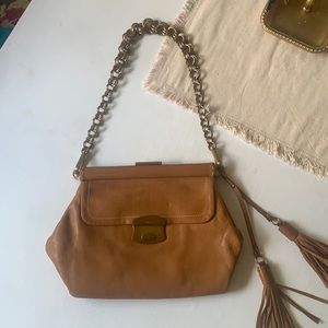 Vintage Prada Vitello frame bag